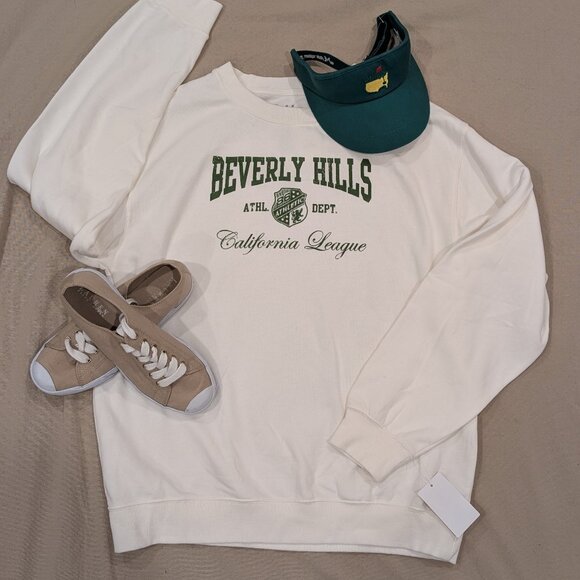 Bright Green Visor Hat with Master's Golf Logo - Women's OS - Picture 4 of 6